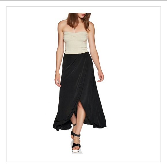 Free People Smoke & Mirrors Skirt Black Medium NWT - Picture 4 of 9